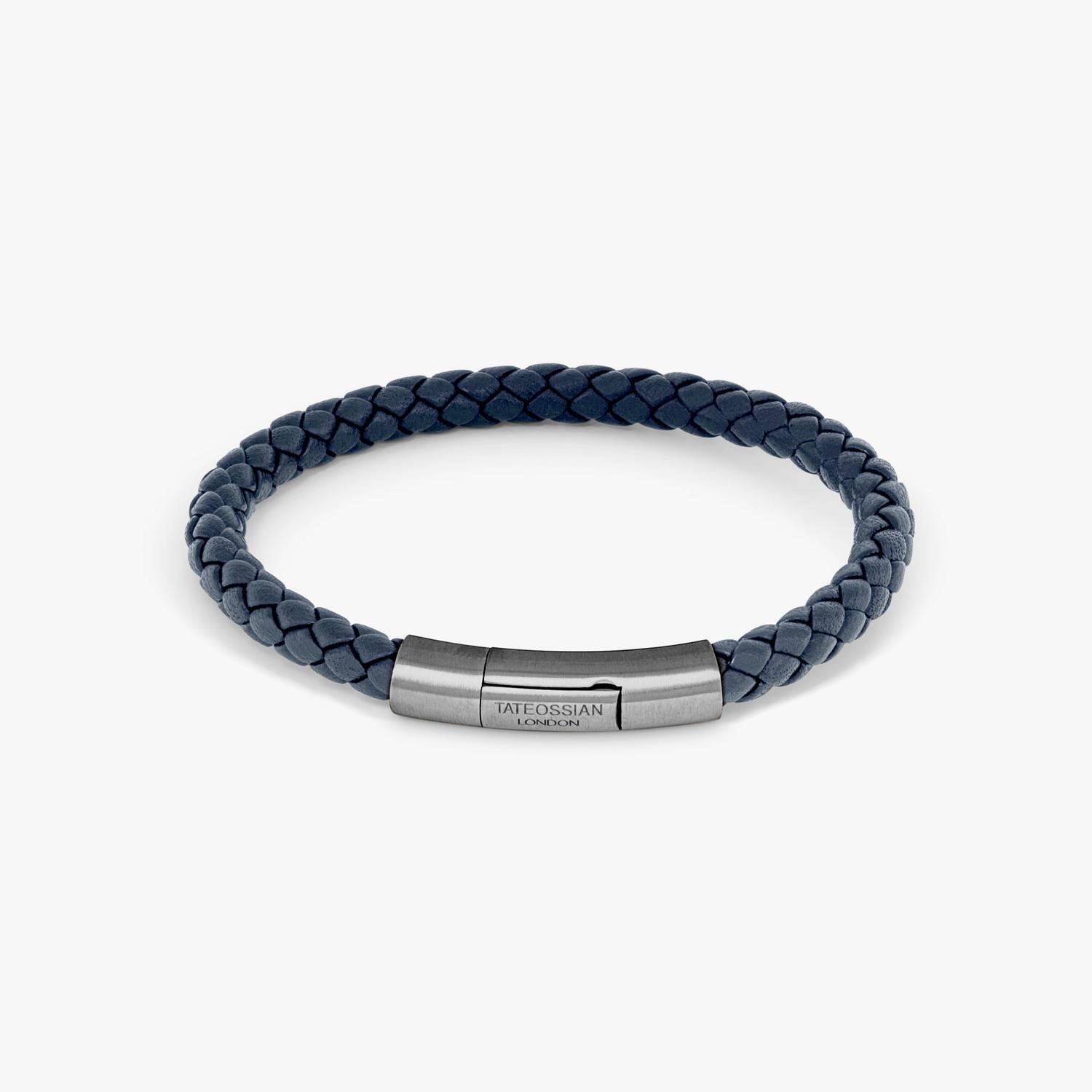 New Tateossian Men's Charles Bracelet In Navy